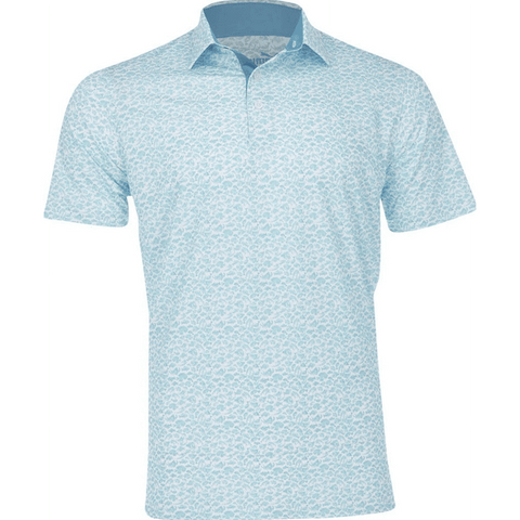 Puma Mens MATTR Piranha Golf Polo - Blue / White