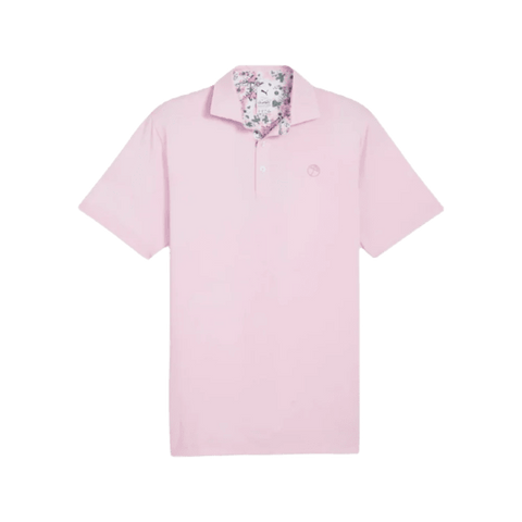 Puma AP MATTR Golf Polo - Pink