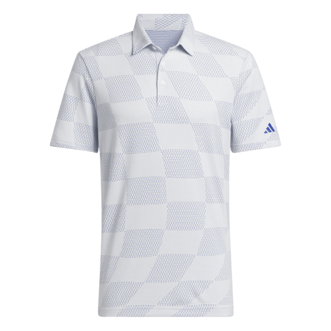 Adidas Ultimate365 Textured Polo Shirt - White