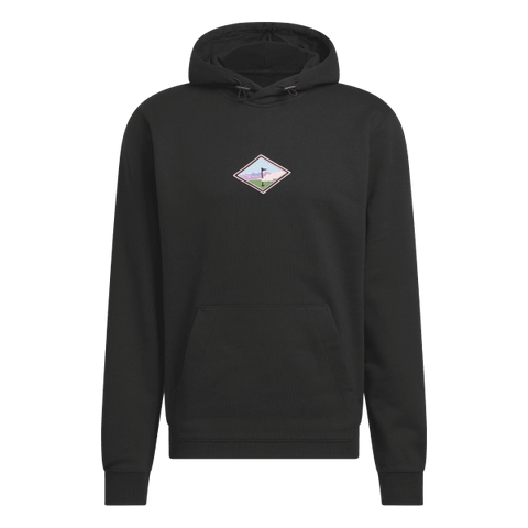 Adidas Versatile Tech Graphic Hoodie - Black