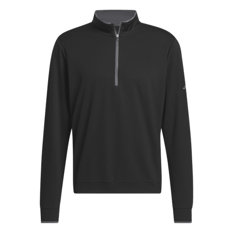 Adidas Lightweight Half-Zip Top - Black