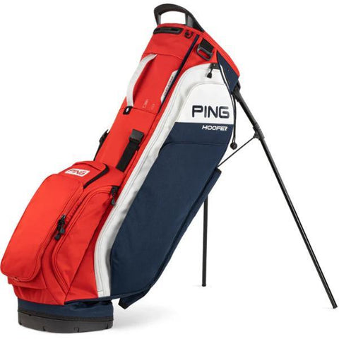 PING HOOFER 231 STAND BAG NAVY/WHT/RED