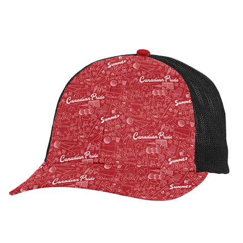 Levelwear Canadian Pride Hat - Red / Black