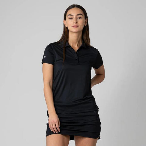 Levelwear Women's Lotus Polo - Black