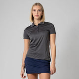 Levelwear Women's Lotus Polo - Charcoal