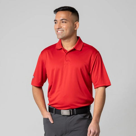 Levelwear Men's Dwayne Polo - Flame Red