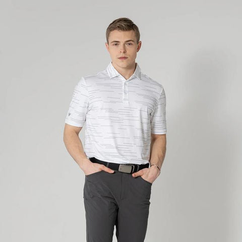 Levelwear Men's Transit Polo - White