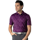 Levelwear Men's Carb Polo - Bordeaux