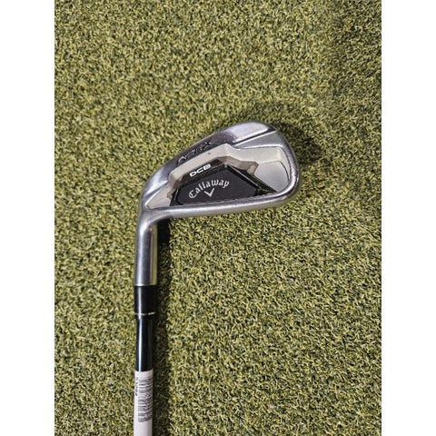 Callaway Apex DCB Demo Left Hand Graphite Regular Flex Irons 6-PW/AW